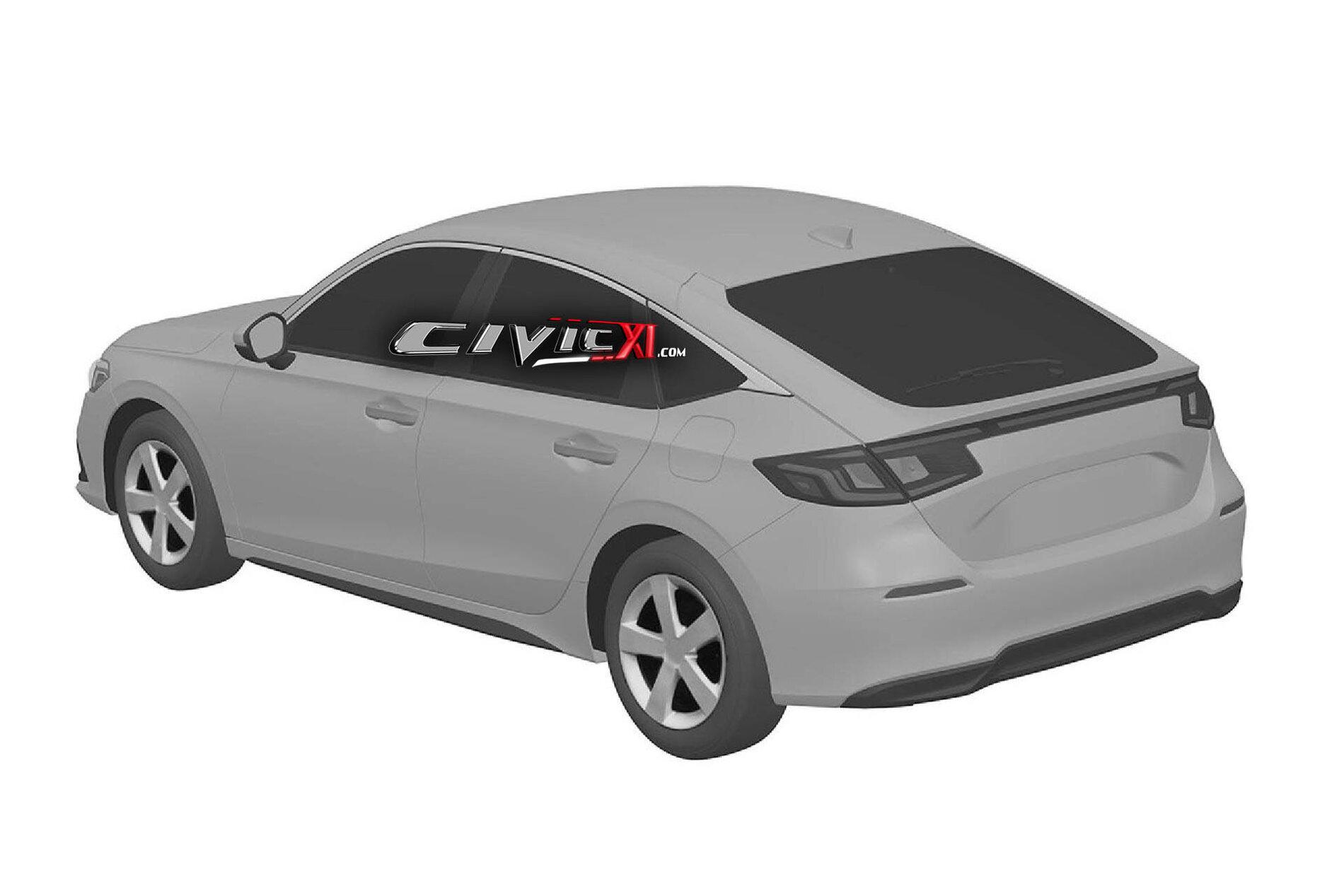 2021 - [Honda] Civic USA / Asie - Page 4 2022-honda-civic-hatch-patent-2
