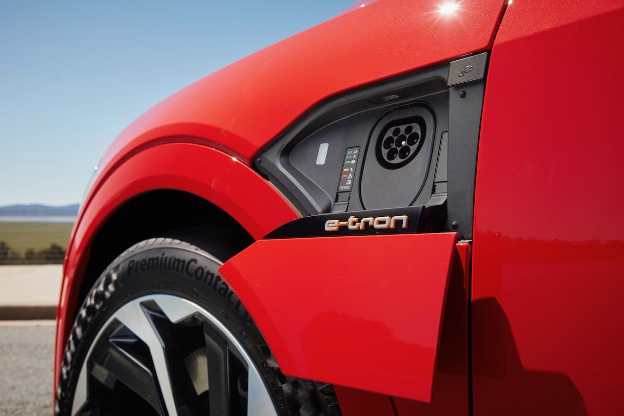 Audi e-tron 50 vs 55 charging compared 