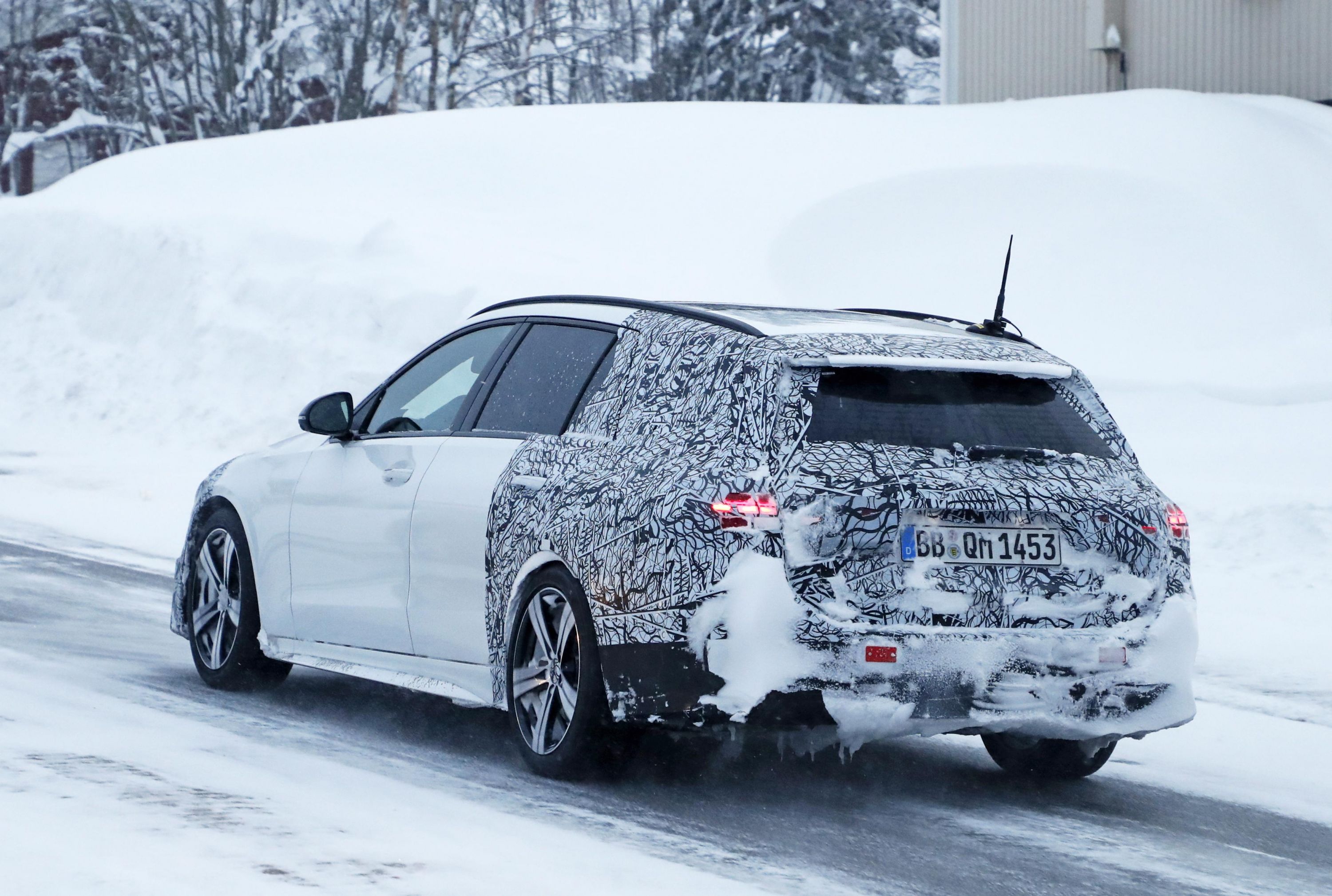 2021 Mercedes-Benz C-Class Estate spied | CarExpert