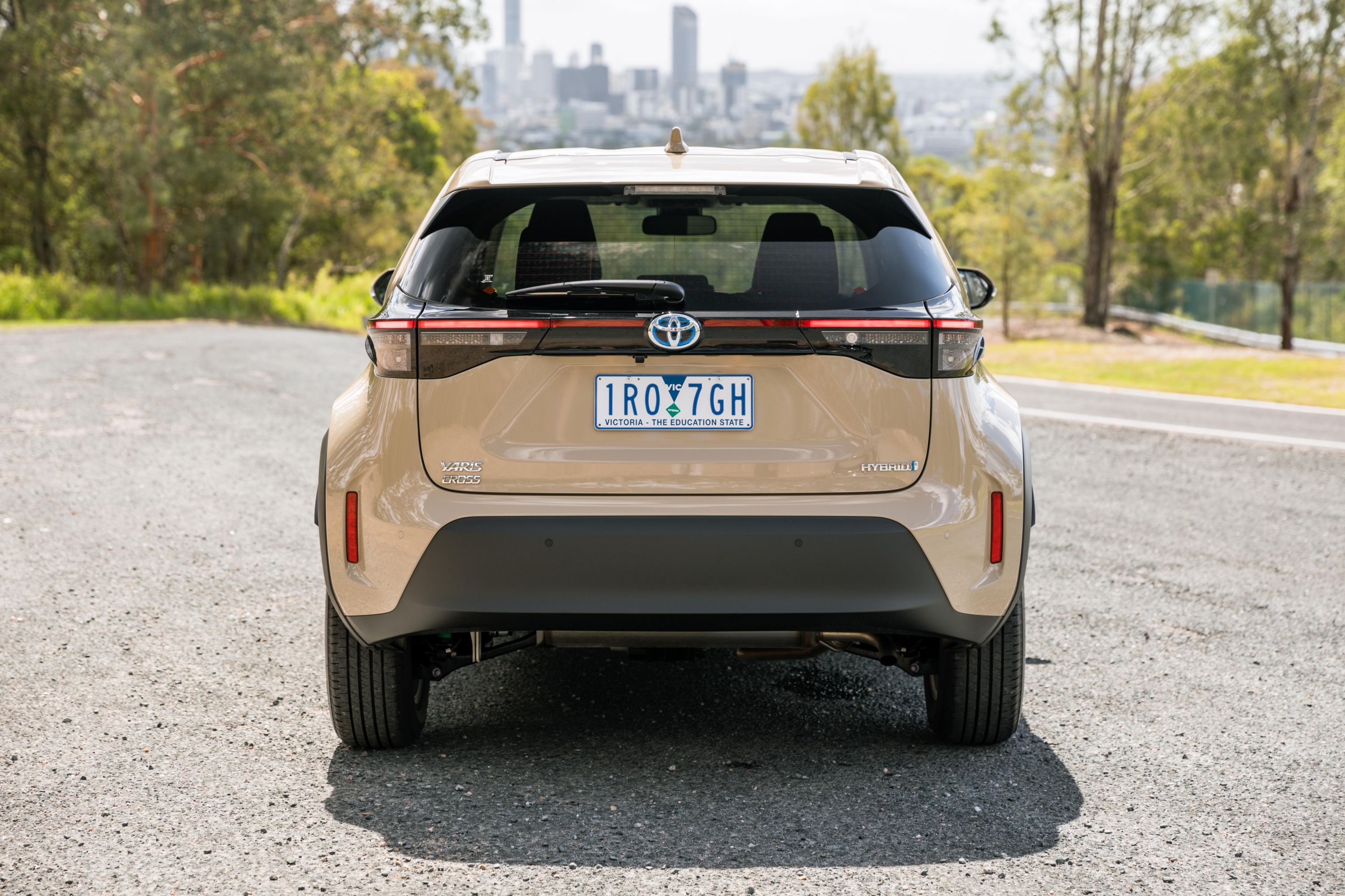 New Toyota Yaris Cross Hybrid Back picture, Rear view photo and