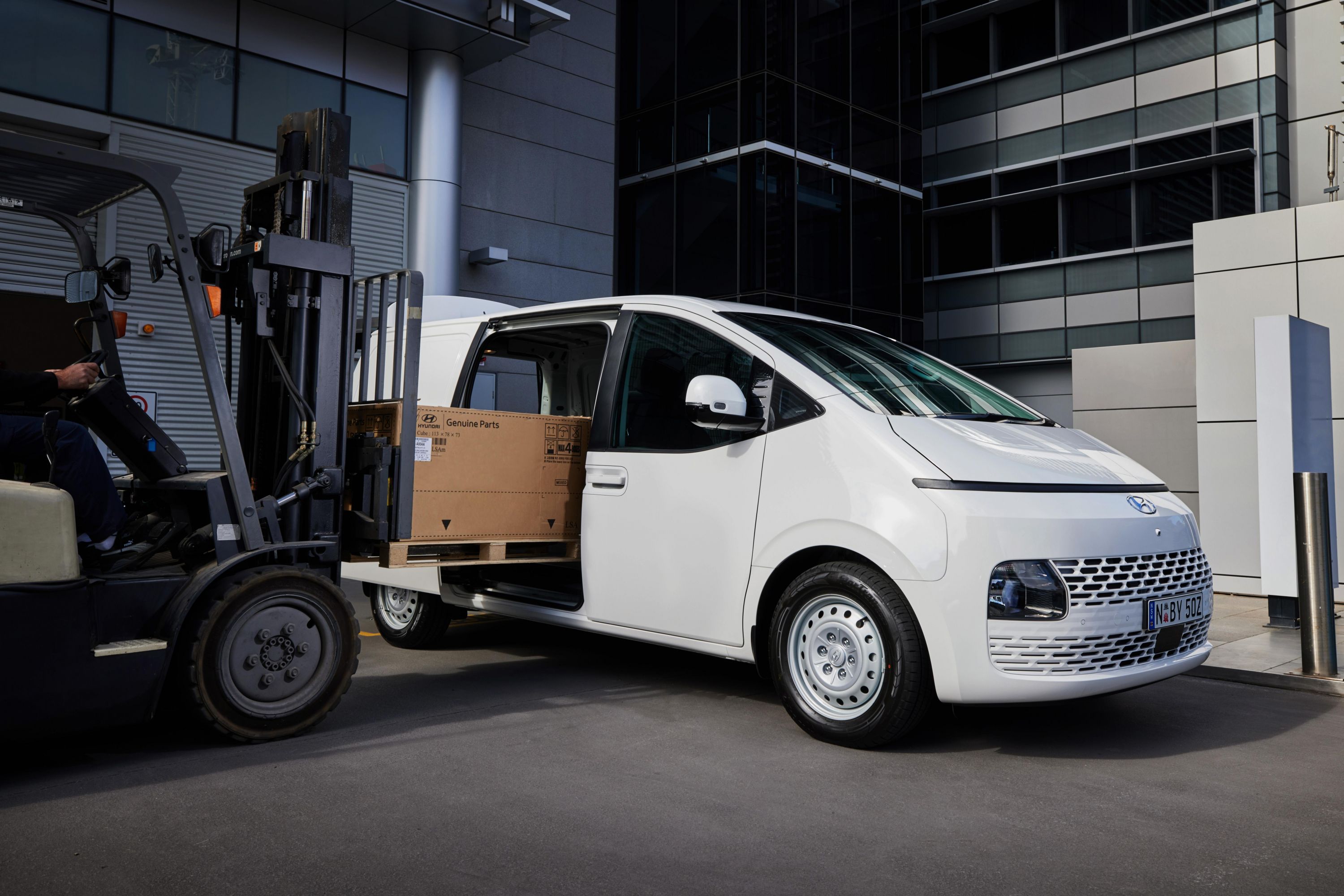 Hyundai Staria Load Is A More Practical Take On A Futuristic Van