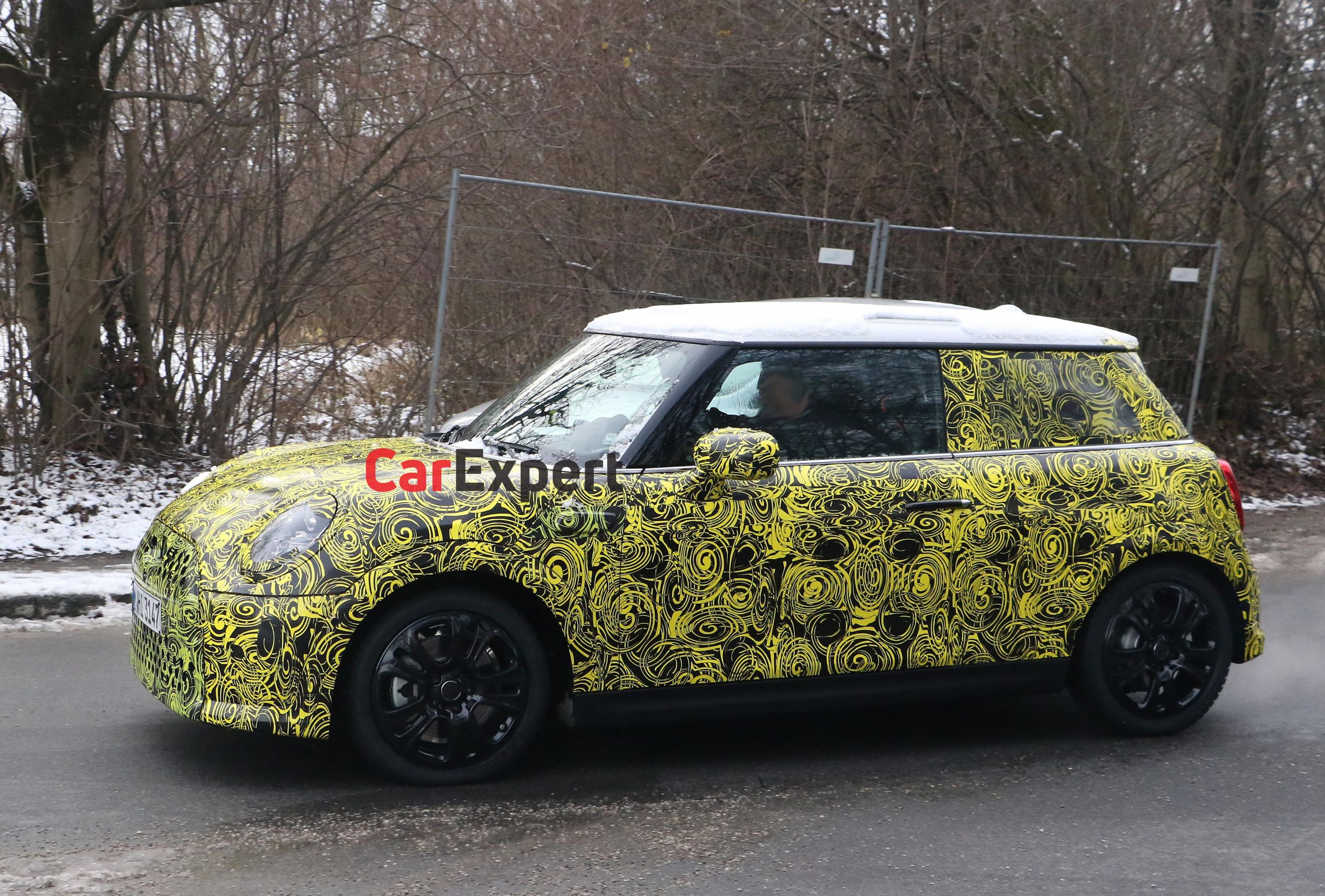 2023 Mini Hatch spied with petrol power | CarExpert