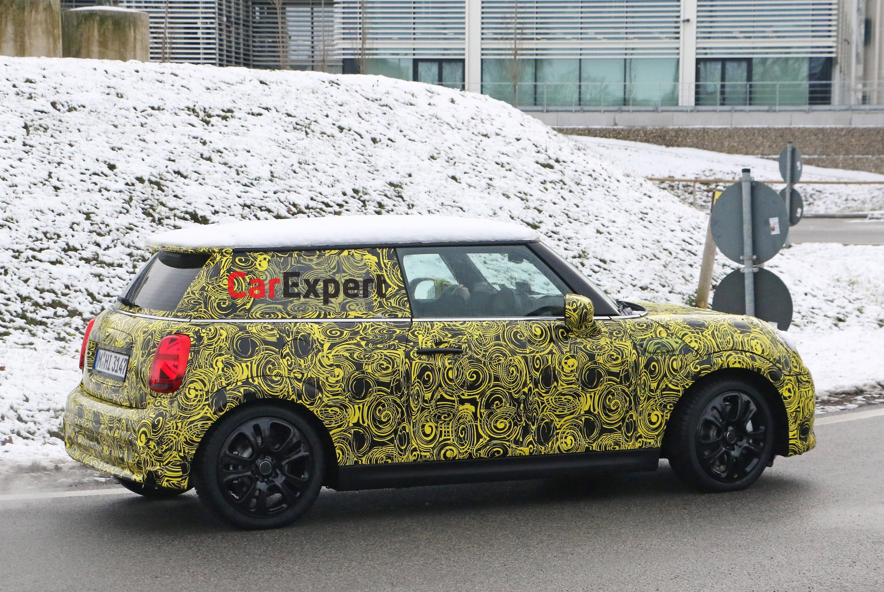 2023 Mini Hatch spied with petrol power | CarExpert