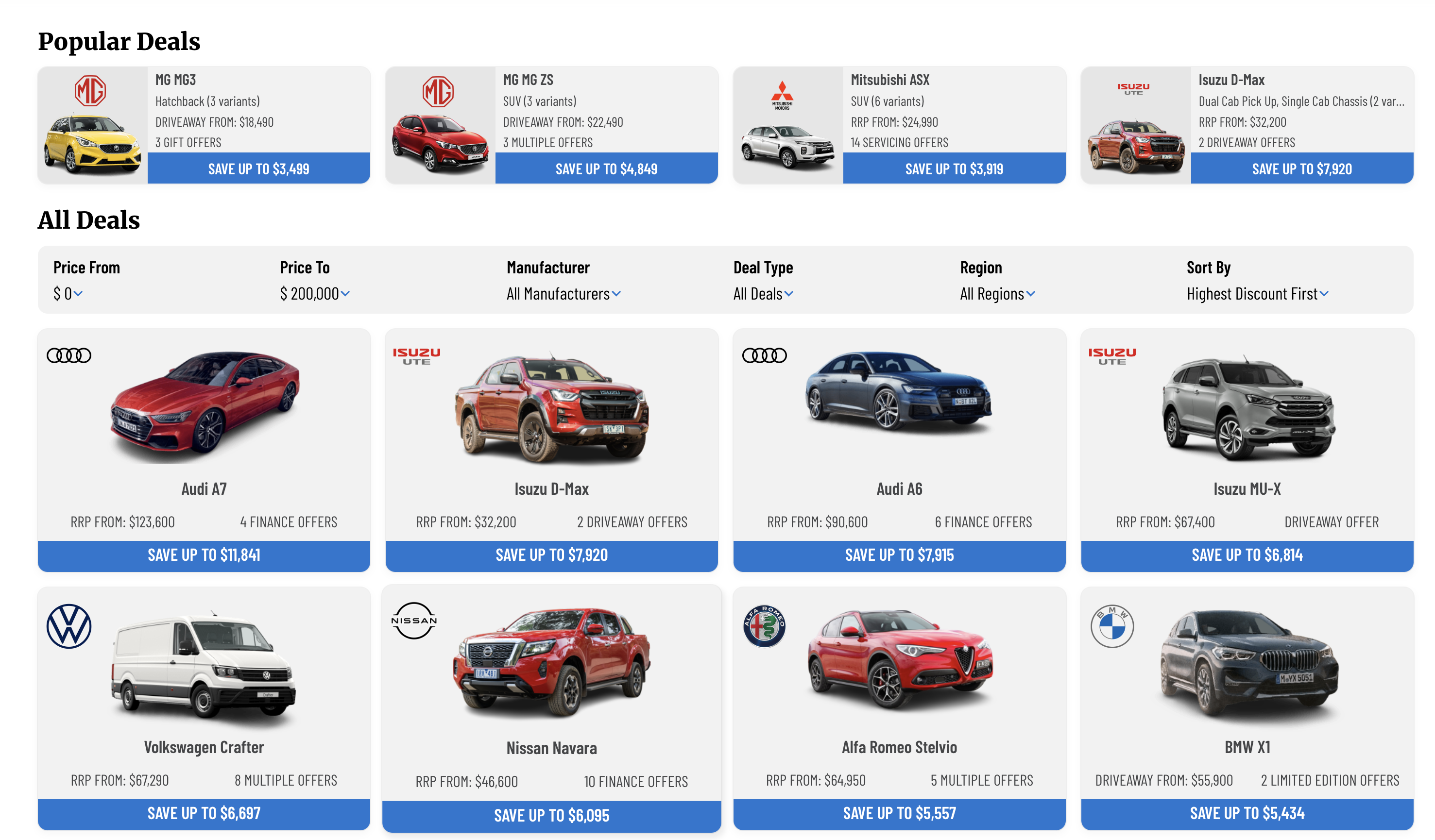 Every new car deal, offer and incentive now in one place CarExpert