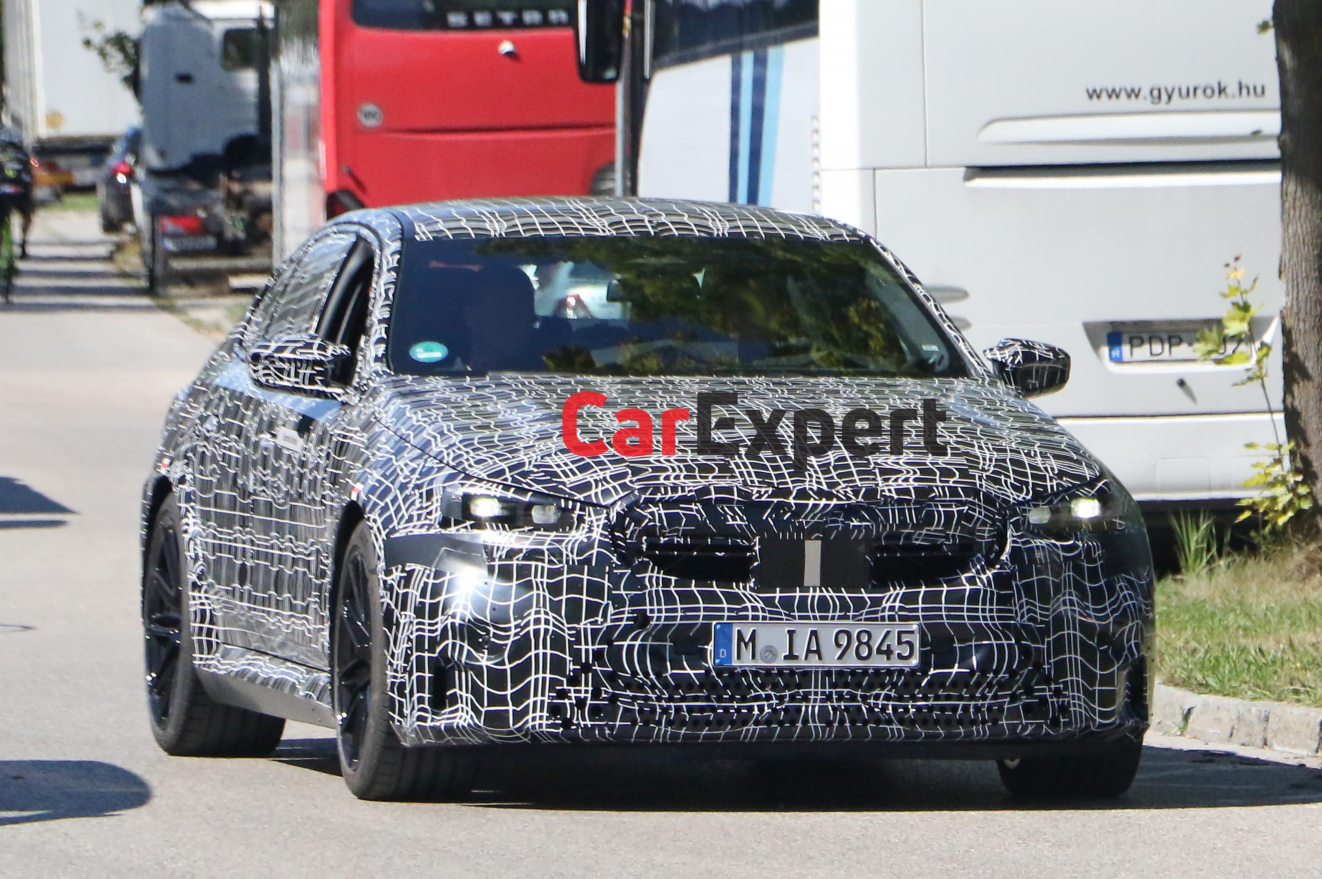 2024 BMW M5 PHEV spied with less camouflage CarExpert