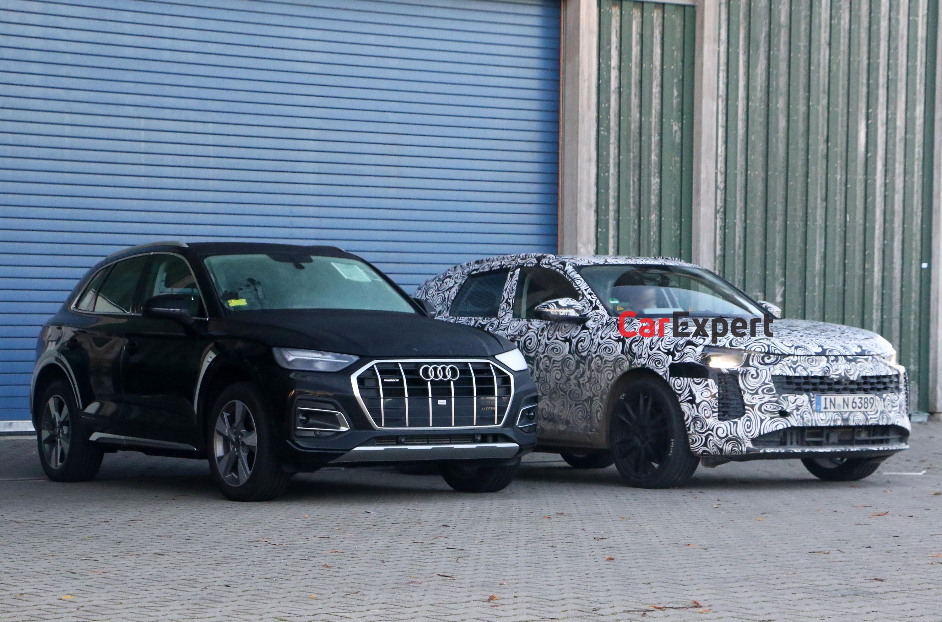 2024 Audi Q5 spied inside and outside