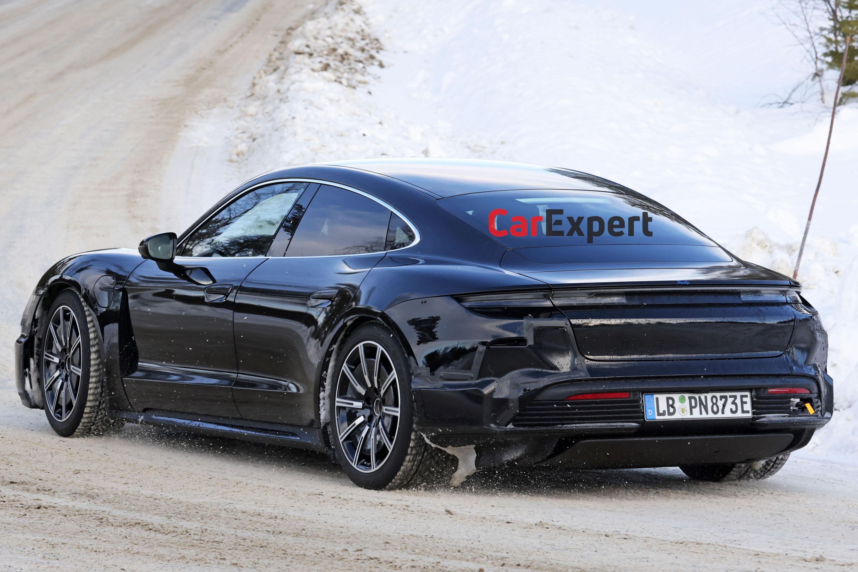 2024 Porsche Taycan facelift spied CarExpert