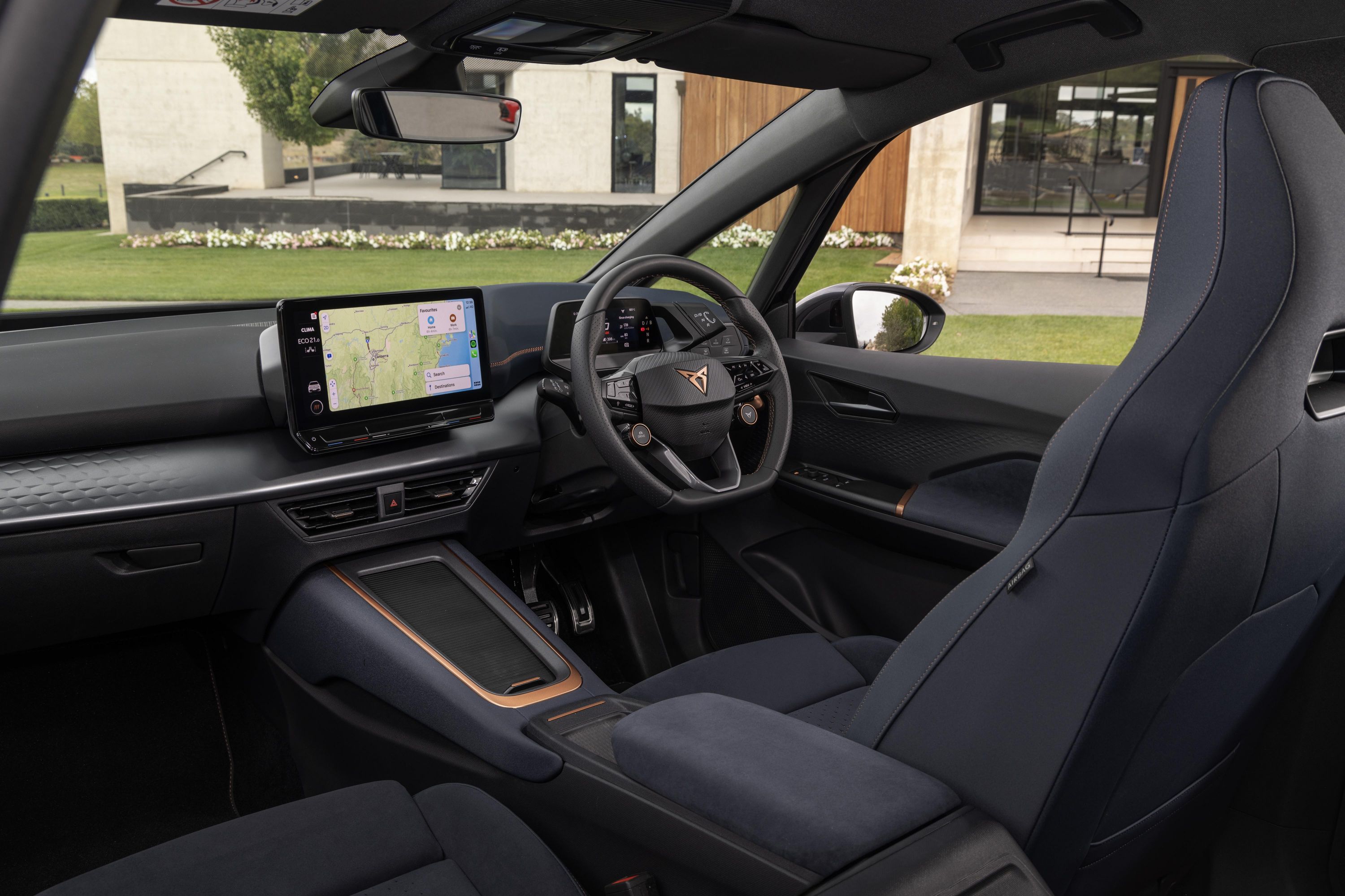Cupra Born review: interior, dashboard & infotainment 2024