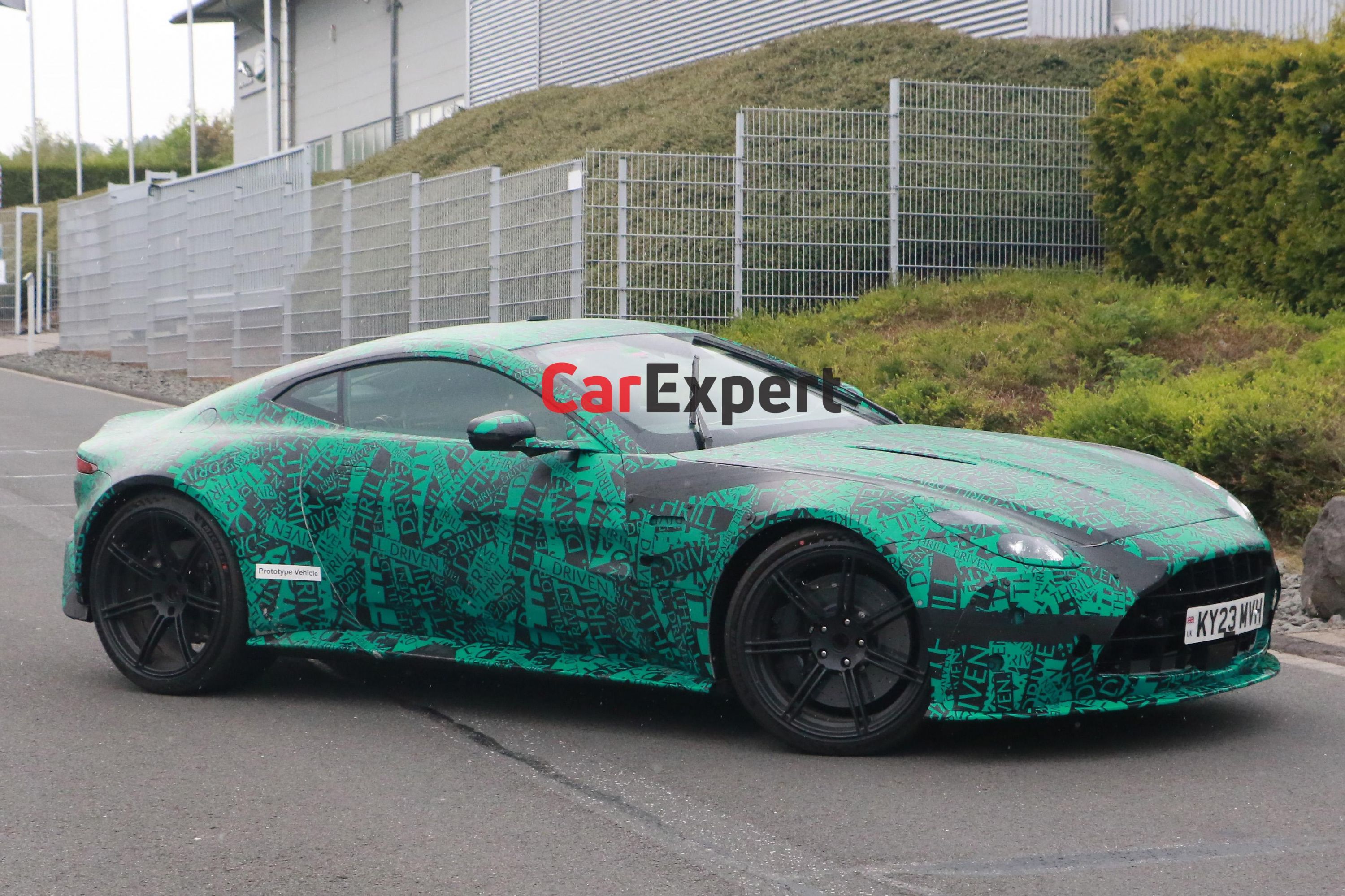 2024 Aston Martin Vantage Updated sports car spied CarExpert