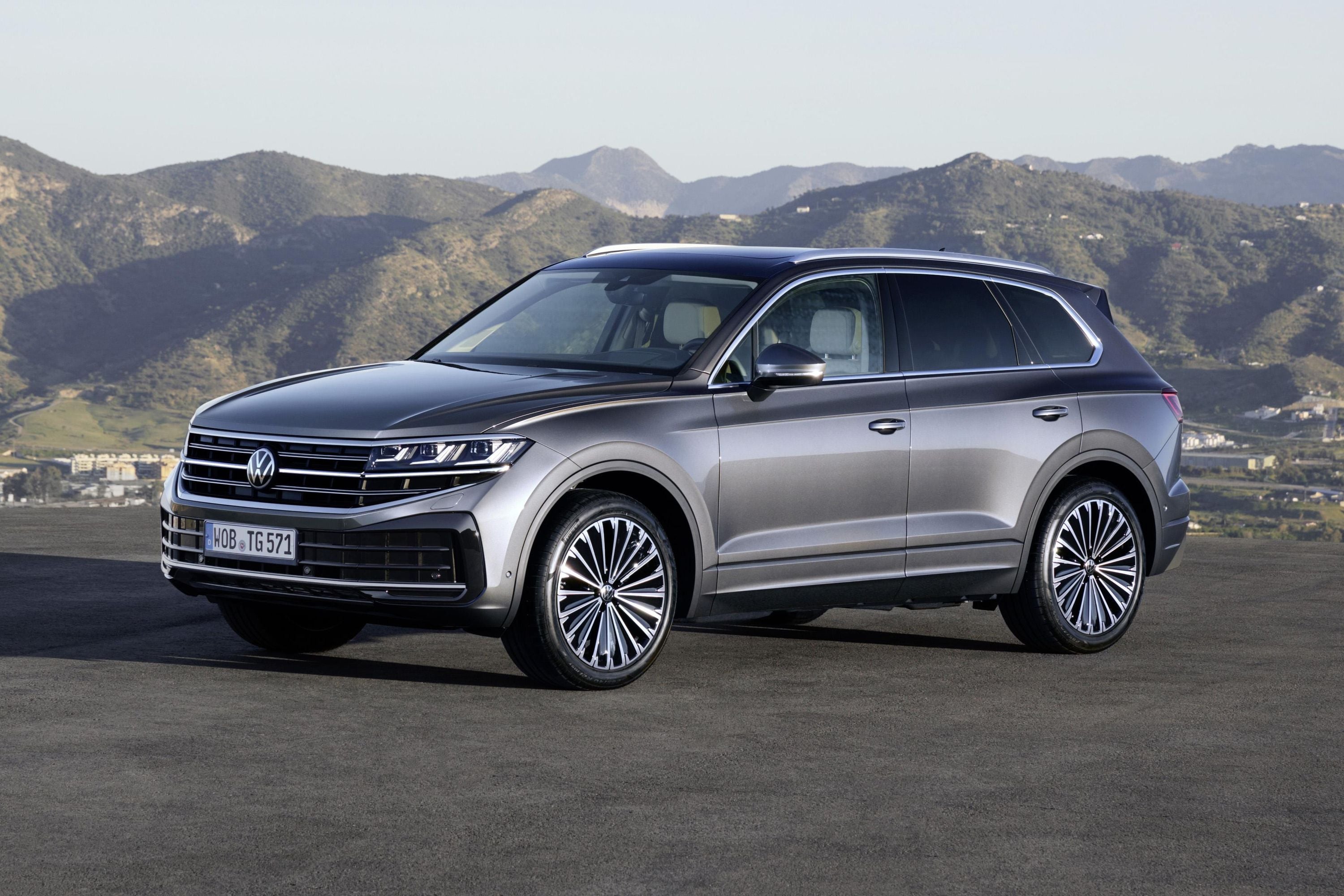 2024 Volkswagen Touareg Flagship SUV Gets Fresh Look Here Next Year 