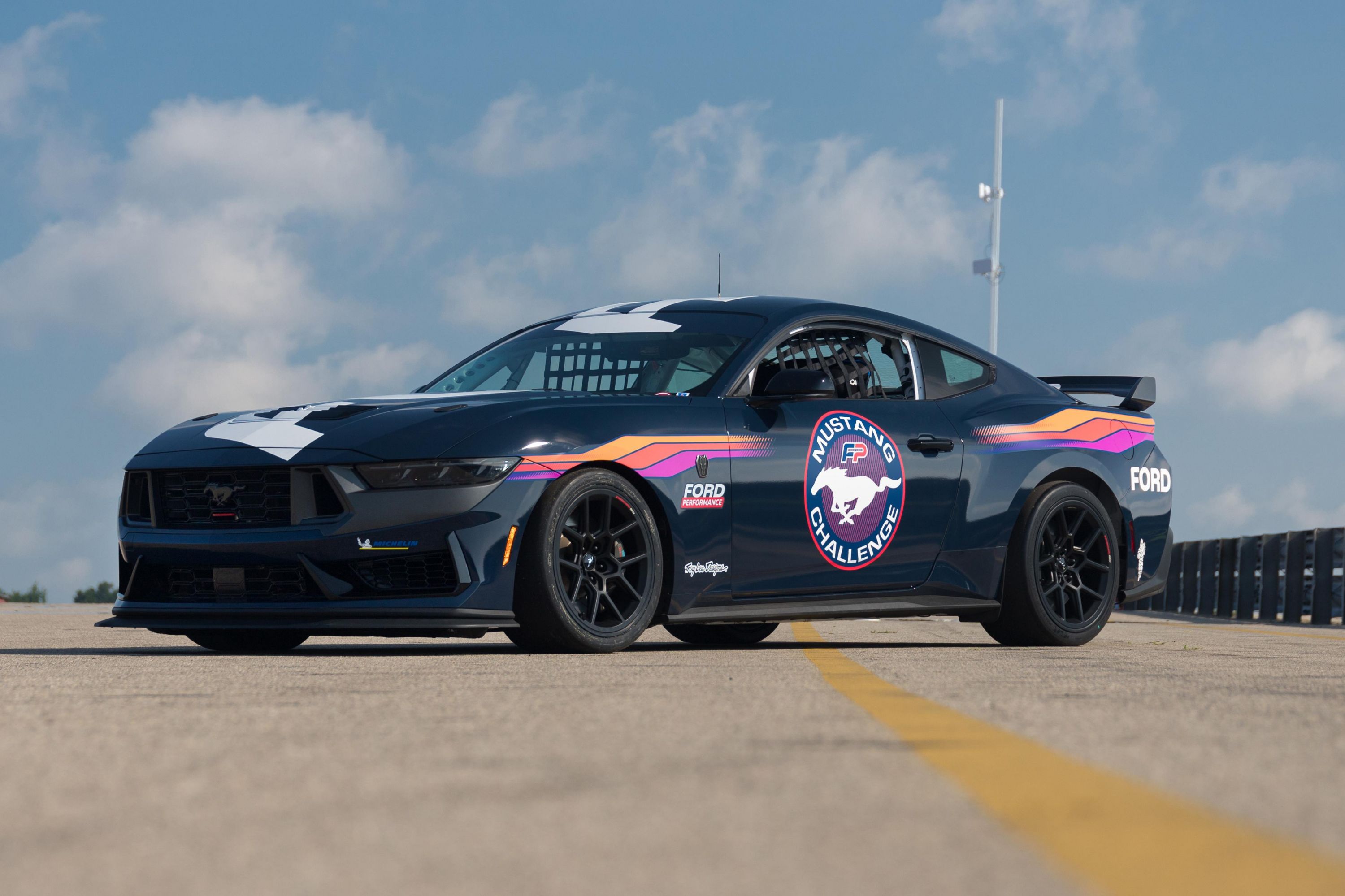 Nascar Cup Series Mustang Dark Horse Has Changes Up Front