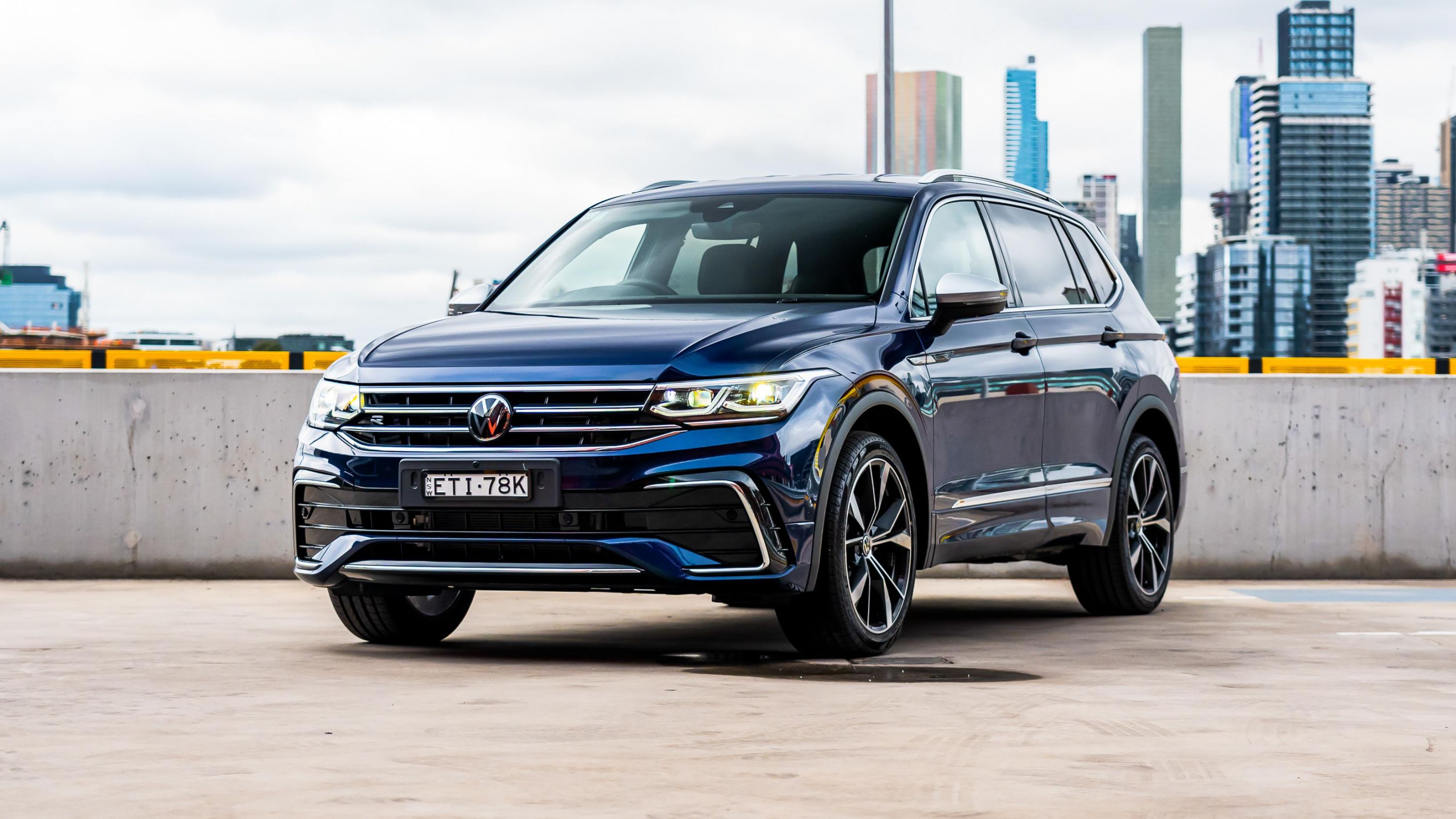 The new Tiguan Allspace: new control and assist systems for the