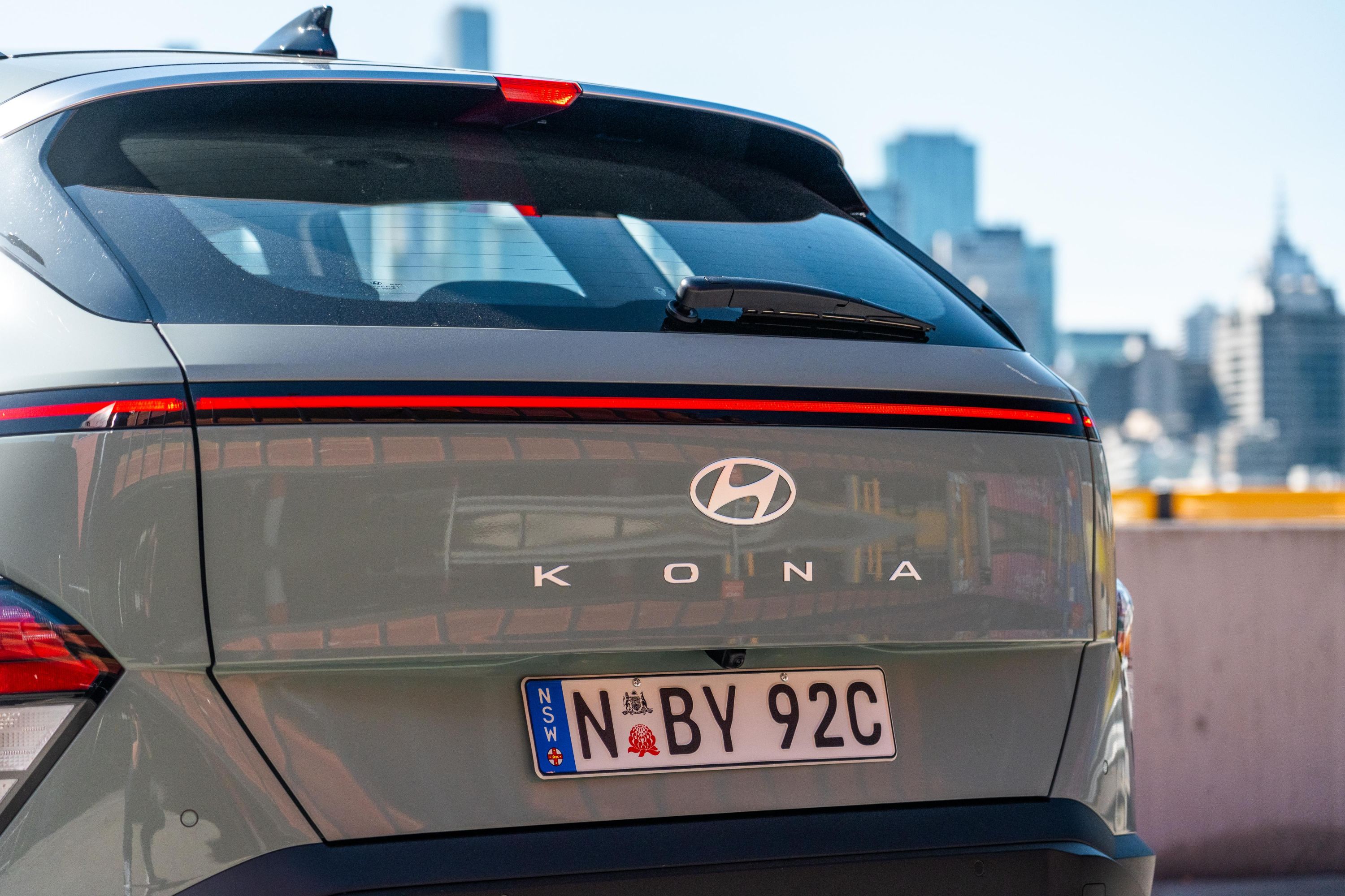 Auto Kofferraum Heck Spoiler für Hyundai Kona SX2 2024 2025