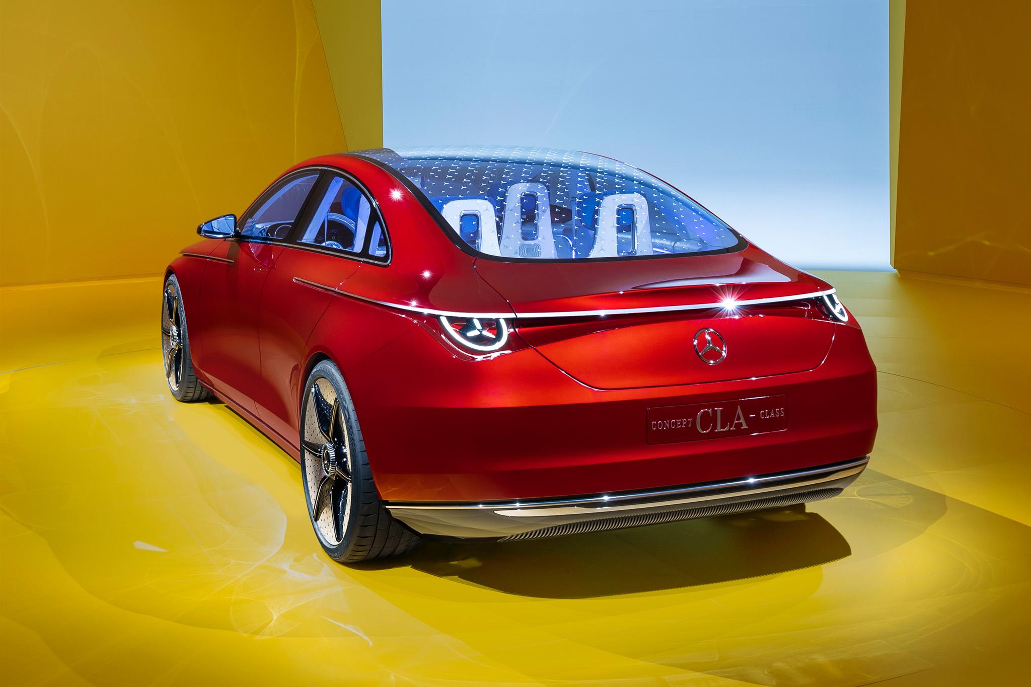 Electrified Excellence: Meet the Mercedes Concept CLA Class