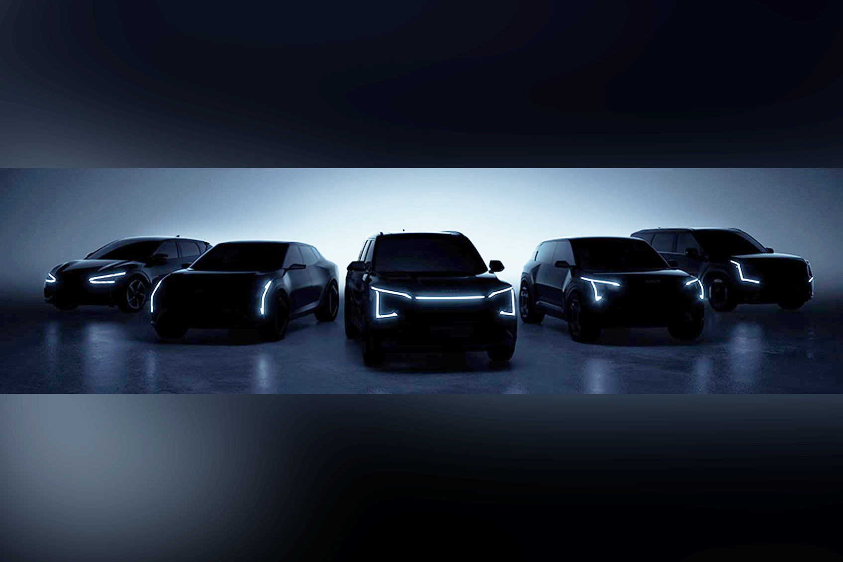 Kia teases the next two members of its growing electric car family ...