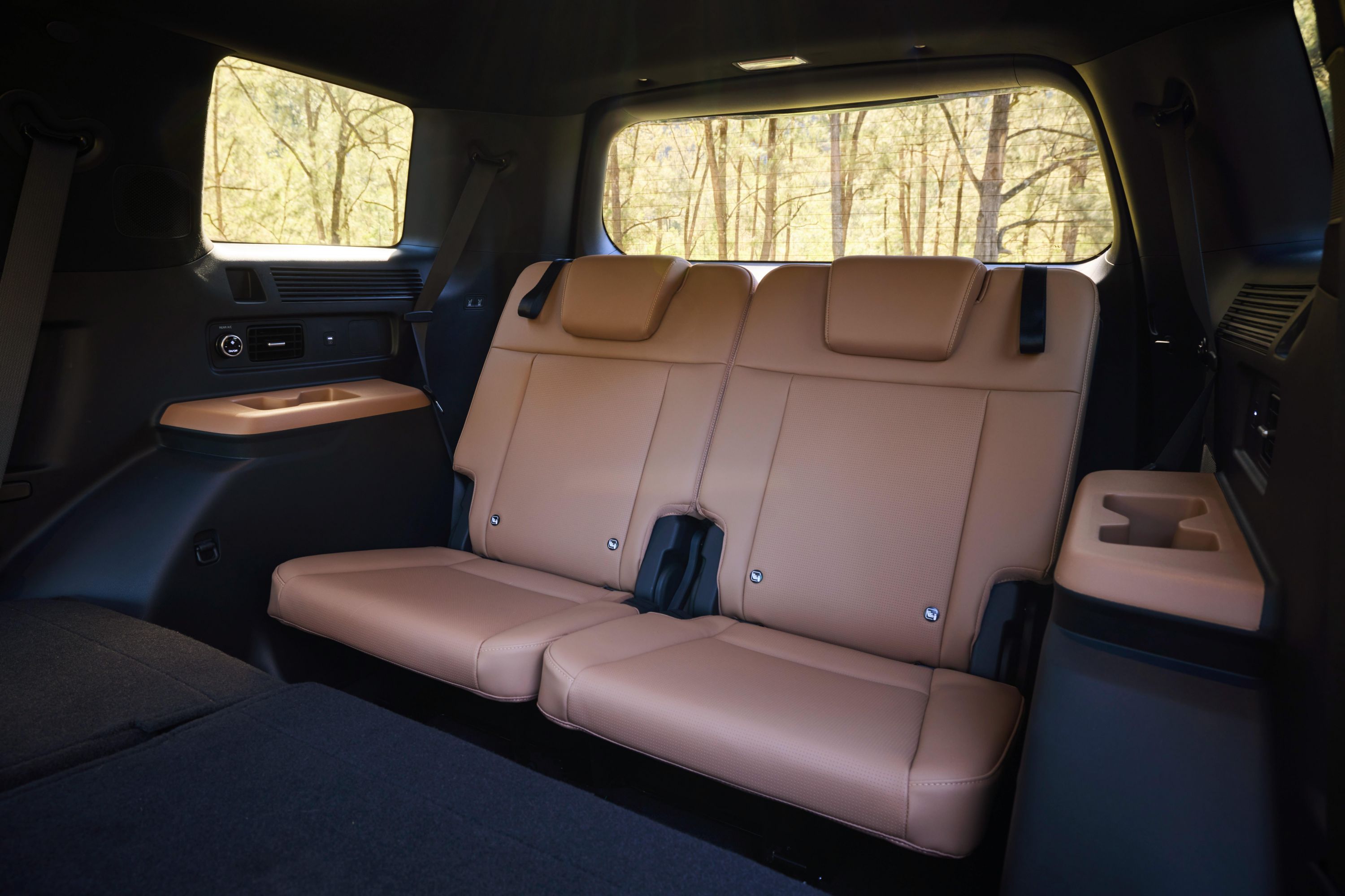 Hyundai Santa Fe Calligraphy Brown Interior Hyundai Santa Fe Calligraphy Brown Interior
