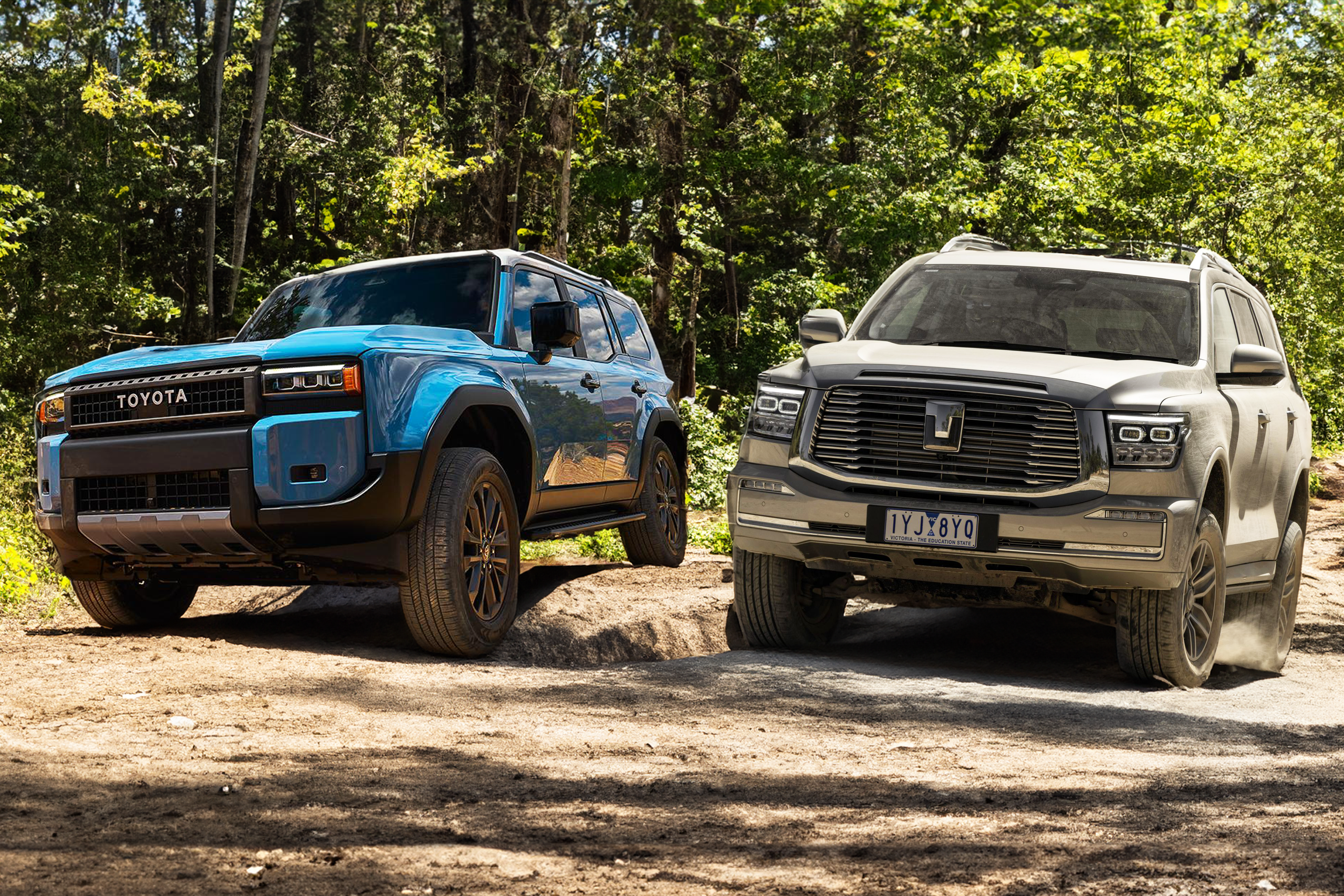 2025 Toyota LandCruiser Prado vs GWM Tank 500: Spec battle | CarExpert