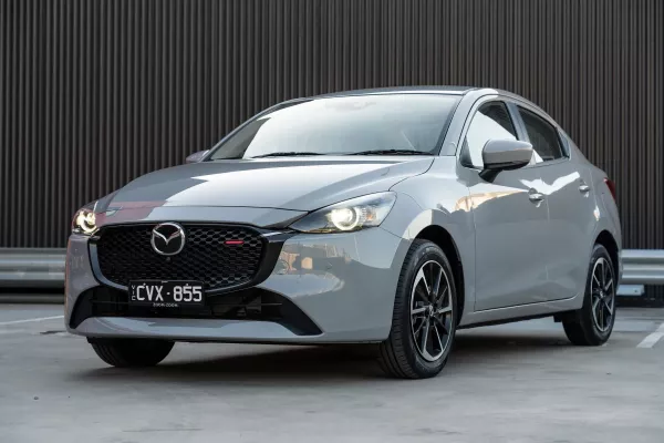 Hero image of a new Mazda 2 available with CarExpert deals.