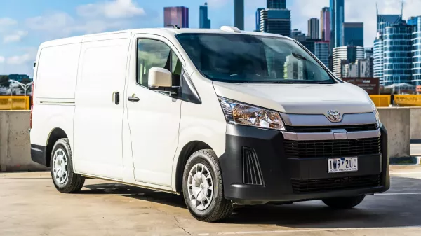 Hero image of a new Toyota HiAce available with CarExpert deals.