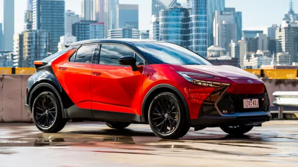 Hero image of a new Toyota C-HR available with CarExpert deals.