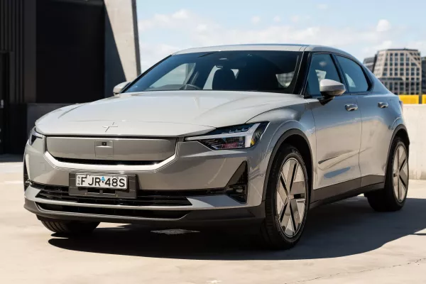 Hero image of a new Polestar 2 available with CarExpert deals.