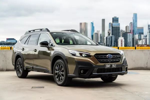 Hero image of a new Subaru Outback available with CarExpert deals.