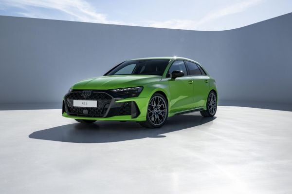 Hero image of a new Audi RS3 available with CarExpert deals.
