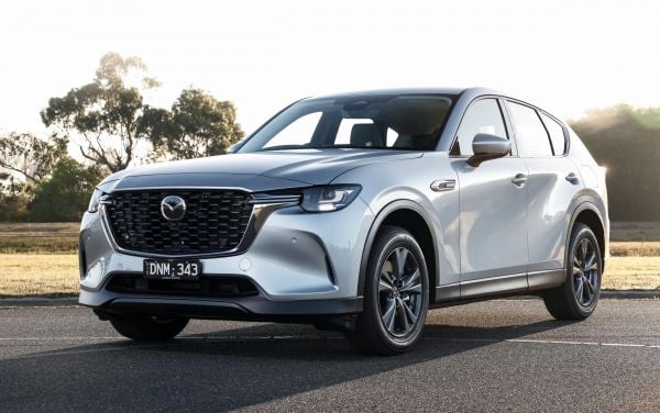 Hero image of a new Mazda CX-60 available with CarExpert deals.