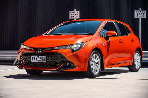 Hero image of a new Toyota Corolla available with CarExpert deals.