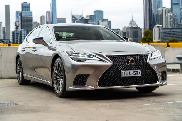 Hero image of a new Lexus LS available with CarExpert deals.