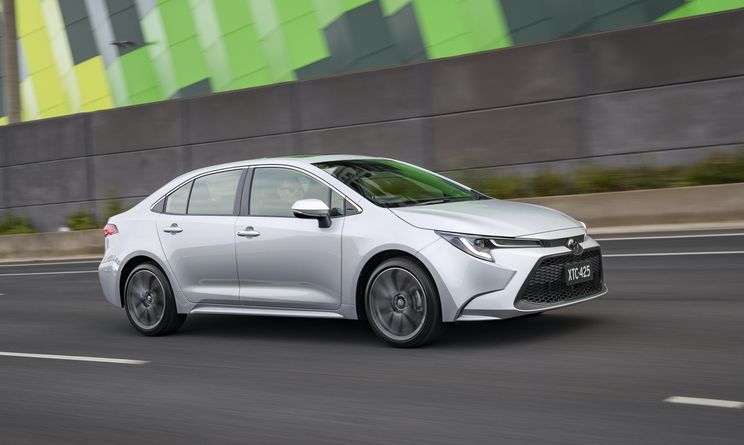 Specs compared: Honda Civic, Kia Cerato, Mazda 3, and Toyota Corolla sedans