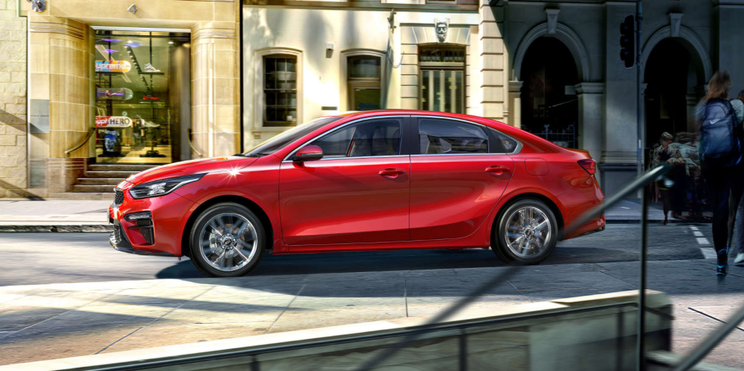 Specs compared: Honda Civic, Kia Cerato, Mazda 3, and Toyota Corolla sedans