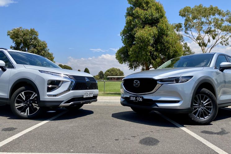 2021 Mitsubishi Eclipse Cross Aspire v Mazda CX-5 Maxx Sport comparison