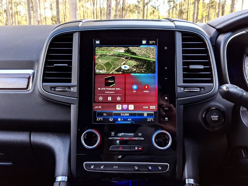 Renault Koleos RLink 2 infotainment review CarExpert