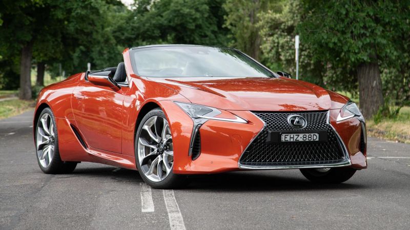 2021 Lexus LC500 Convertible review