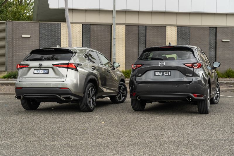 2021 Lexus Nx V Mazda Cx 5 Comparison Carexpert