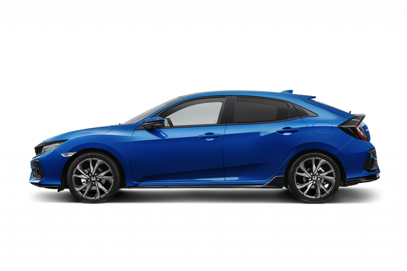 honda civic brilliant sporty blue