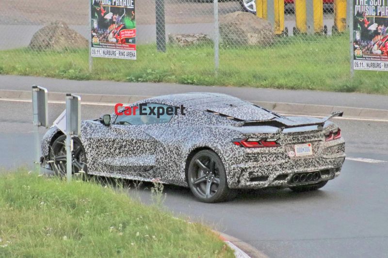 2023 Corvette Z06 spied featuring Australian carbon wheels