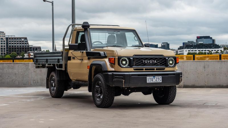 2025 Toyota LandCruiser 70 Series review Hero