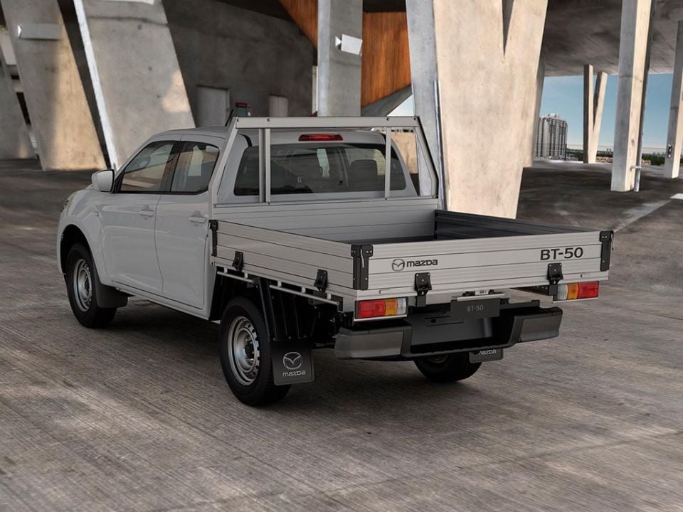 2025 BT 50 Dual Cab Chassis XS Rear
