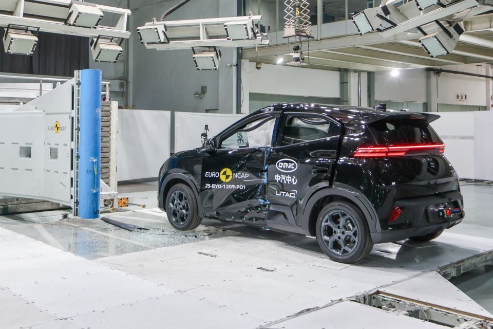 BYD Dolphin Surf Atto 1 Euro NCAP ANCAP