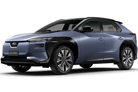 2026 Subaru Solterra Touring Two Tone Colours Harbour Mist Grey Pearl