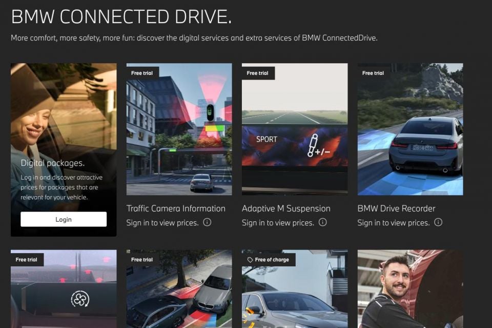 BMW Subscription Store