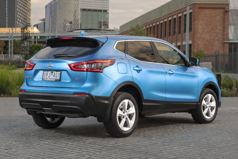Pictured: the outgoing Qashqai