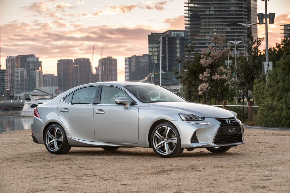 The outgoing Lexus IS