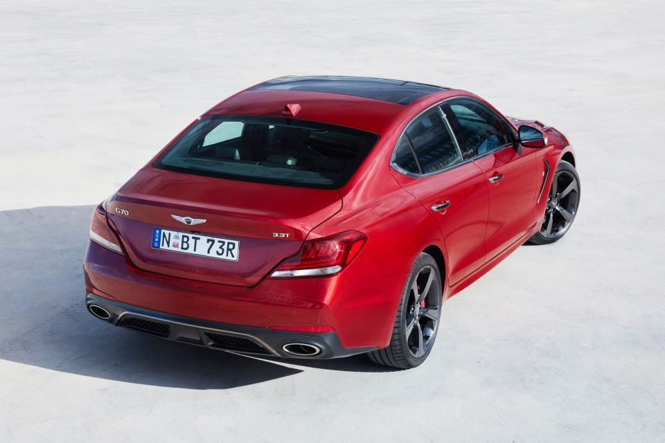 Current Genesis G70