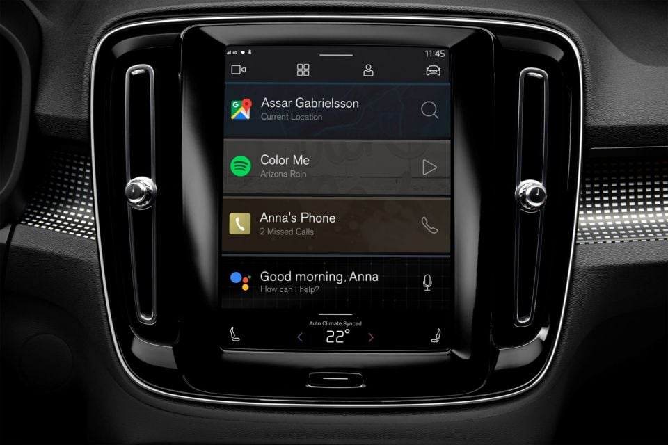 Android Automotive in Volvo cars