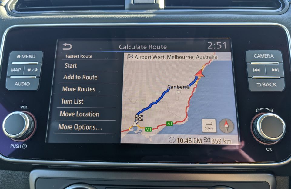 “Navigate to the airport” not the destination of my flight