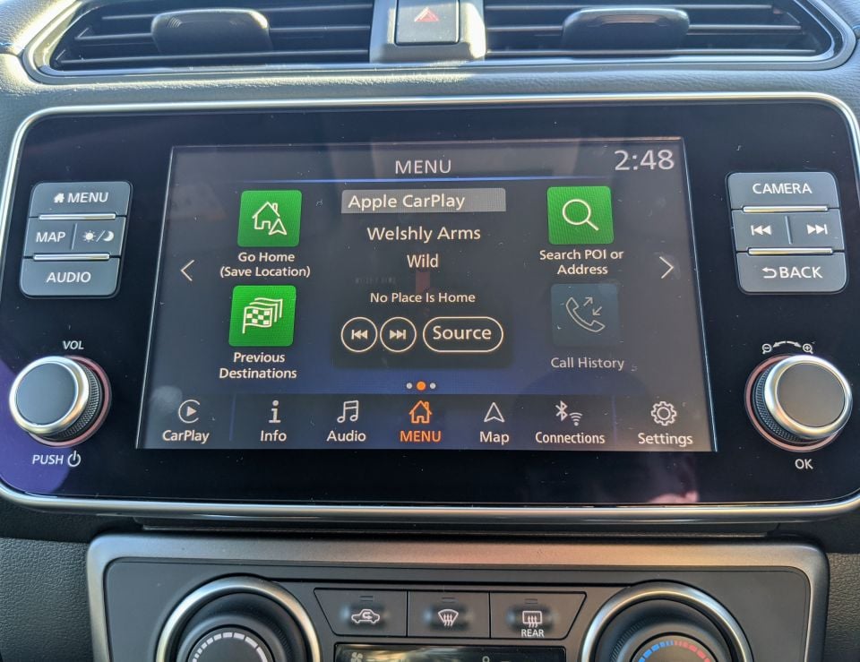Does anyone else agree that volume dial should be closer to the driver?
