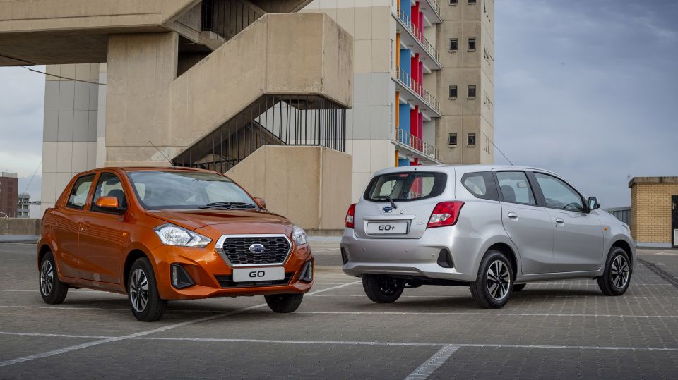 Above: Datsun Go and Go+.